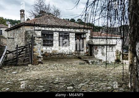 Adatepe village ,Edremit,Balıkesir,Turkey Stock Photo