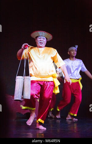 Cambodia dance - traditional Cambodian folk dancing; Phnom Penh, Cambodia, Asia Stock Photo