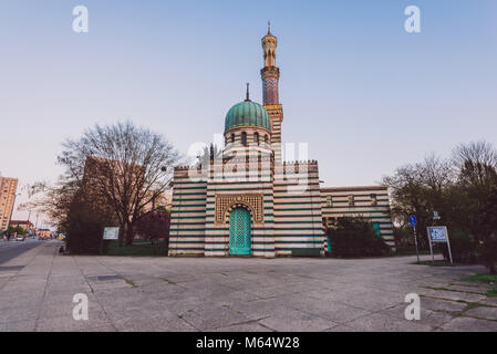 April, 9th, 2017 - Potsdam, Brandenburg, Germany. Potsdam Pump House is a waterworks built in form of arabic mosque. One of unknown city landmarks. Stock Photo
