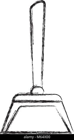 dustpan vector illustration Stock Vector