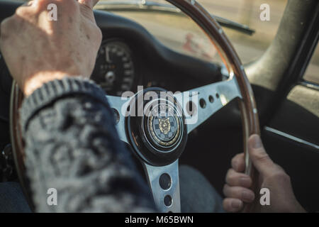 Jaguar E-Type Stock Photo