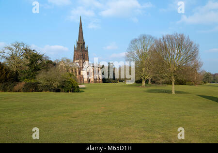 Chapel at Clumber Park in Nottinghamshire Stock Photo