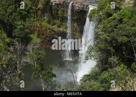 Kama Meru Falls, Canaima National Park. Stock Photo