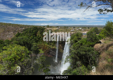 Kama Meru Falls, Canaima National Park. Stock Photo