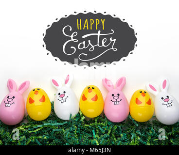 Happy Easter background Stock Photo