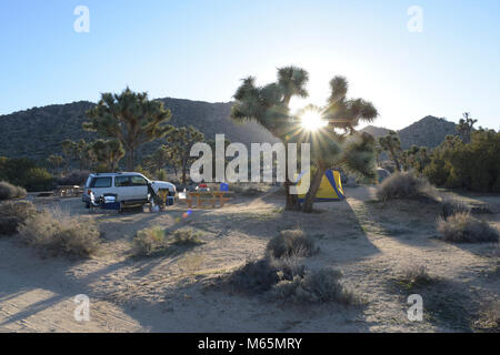 Black Rock Campground. Stock Photo