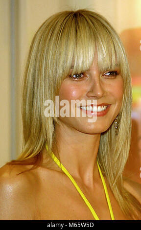 New York City 2003 HEIDI KLUM. Photo by John Barrett-PHOTOlink.net