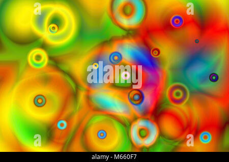 Colorful computer generated abstract background with various colors Stock Photo