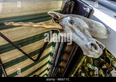 White Unicorn Carnival Mask, Venice (Italy Stock Photo - Alamy