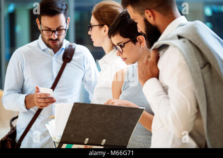 Portrait of businesspeople having free time from work Stock Photo
