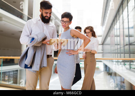 Portrait of businesspeople having free time from work Stock Photo