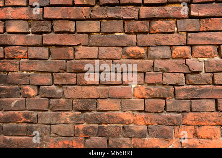 Red brick wall background Stock Photo