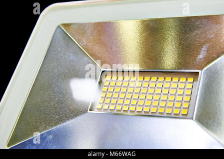 LED lamp of lantern for outdoors illumination Stock Photo