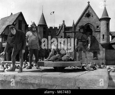 Portrait of Lon Chaney Sr. in the movie  The Hunchback of Notre Dame Stock Photo