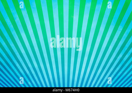 Blue and Teal Sunbeam Type Spotlight Background Stock Photo