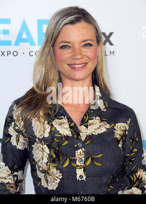 Los Angeles, USA. 28th Feb, 2018. Actress Amy Smart attends the 15th Annual Global Green Pre-Oscar Gala at NeueHouse Hollywood on February 28, 2018 in Los Angeles, California. Photo by Barry King/Alamy Live News Stock Photo