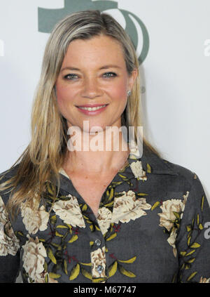 Los Angeles, USA. 28th Feb, 2018. Actress Amy Smart attends the 15th Annual Global Green Pre-Oscar Gala at NeueHouse Hollywood on February 28, 2018 in Los Angeles, California. Photo by Barry King/Alamy Live News Stock Photo