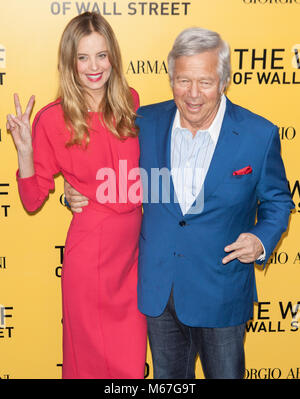 ***FILE PHOTO*** Robert Kraft Is Not The Father Of Ricki Noel Lander's Baby*** NEW YORK, NY - DECEMBER 17: Robert Kraft attends the 'The Wolf Of Wall Street' premiere at Ziegfeld Theater on December 17, 2013 in New York City. Credit: Corredor99/MediaPunch Inc. Stock Photo