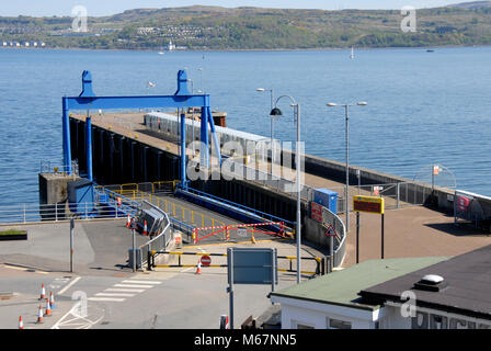 Ferry terminal, Dunoon Stock Photo