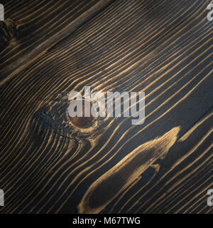 Brown scratched wooden cutting board. Wood texture Stock Photo