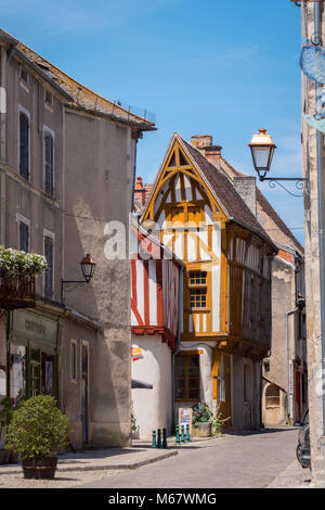 Noyers-sur-Serein Yonne Bourgogne-Franche-Comte France Stock Photo