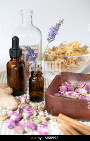 Natural remedies Stock Photo