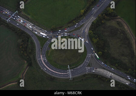 Traffic on the North Circular Road London Stock Photo: 9989111 - Alamy