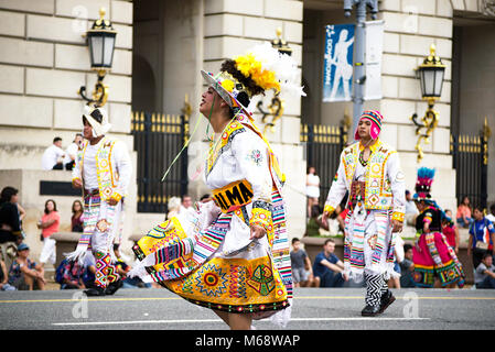 Annual Fiesta DC Latino Festival held in Washington DC for forty-five years Stock Photo