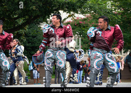 Annual Fiesta DC Latino Festival held in Washington DC for forty-five years Stock Photo