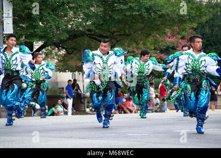 Annual Fiesta DC Latino Festival held in Washington DC for forty-five years Stock Photo