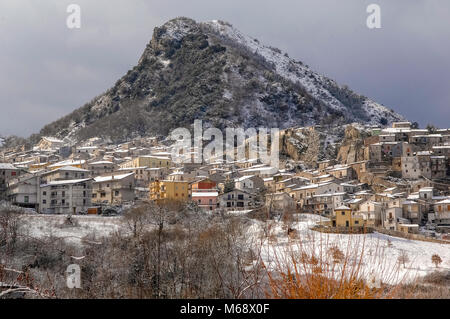 Italy Basilicata Lucan Apennine National Park - Castelsaraceno Stock Photo
