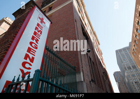 Bellevue Hospital entrance Manhattan New York City Stock Photo - Alamy