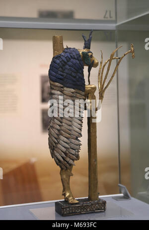 Statuette of a Ram in a Thicket. Ur Royal cementery, Iraq. 2600-2400 BC. Detail. British Museum. London. GB Stock Photo