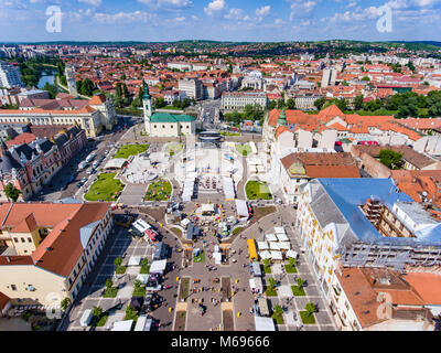 Oradea Romania Union Square Stock Photo