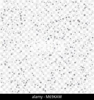 Golden and silver confetti falling isolated on transparent background.  Festival elements PNG. Confetti png for carnival background. Anniversary  celebration. Shiny party tinsel and confetti falling. 23204794 PNG