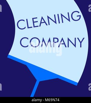 clean area with text cleaning company creative logo Stock Vector
