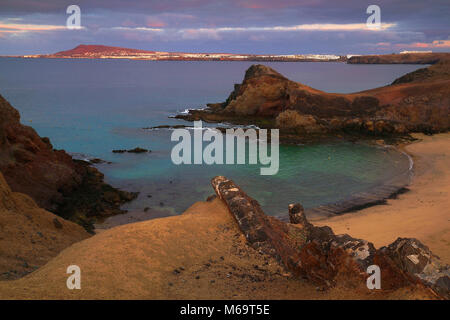 Canary Islands, Lanzarote, Strand bei Papagayo, Stock Photo
