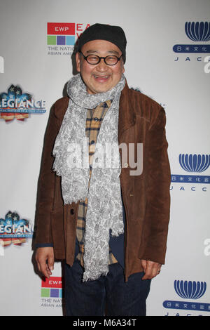 Gedde Watanabe  02/28/2018 The Los Angeles premiere of the Broadway musical 'Allegiance' held at Aratani Theatre at Japanese American Cultural & Community Center in Los Angeles, CA Photo by Izumi Hasegawa / HollywoodNewsWire.co Stock Photo