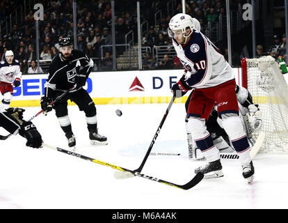 Columbus Blue Jackets forward Alexander Wennberg, of Sweden, is seen ...