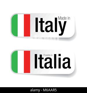 Made in Austria label with translation Stock Vector