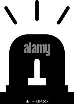 fire alarm icon Stock Vector