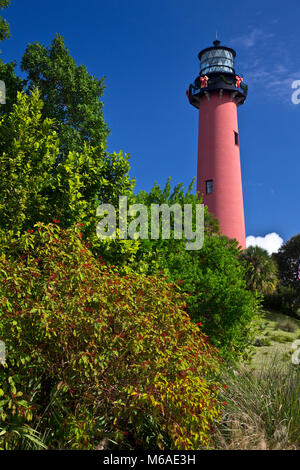 Views of Jupiter Lighthouse,Florida Stock Photo