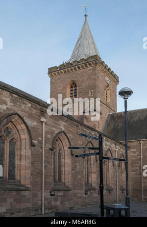 St John's Kirk is at the centre of Perth, Scotland, UK