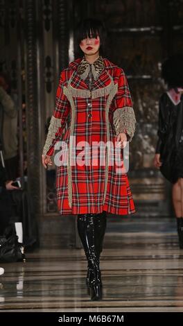 Pam Hog at AW18 Fashion Scout Stock Photo