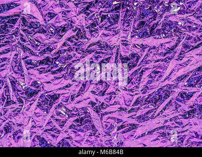 Abstract purple toned background with random pattern shapes Stock Photo