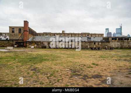 Historic Eastern State Penitentiary in Philadelphia, Pennsylvania Stock Photo
