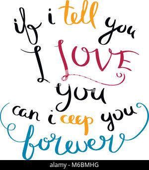 Inspirational vector hand drawn quote. Ink brush lettering isolated on white background. Motivation saying for cards, posters and t-shirt Stock Vector