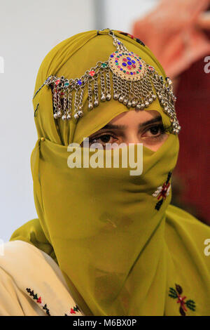 Quetta, Pakistan. 02nd Mar, 2018. People wear traditional Balochi Dress to celebrate the (Baloch Cultural Day) in Quetta. Credit: Muhammad Arshad/Pacific Press/Alamy Live News Stock Photo