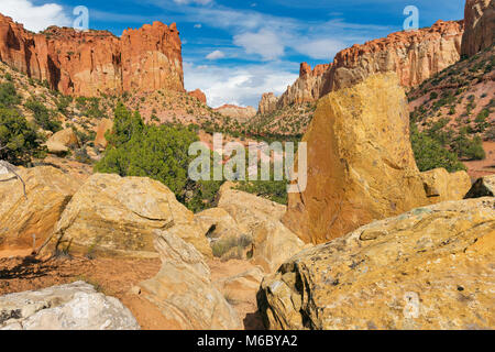 Long Canyon, Grand Staircase-Escalante National Monument, Utah Stock Photo