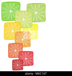Vector abstract colorfull illustration. Template for design Stock Vector